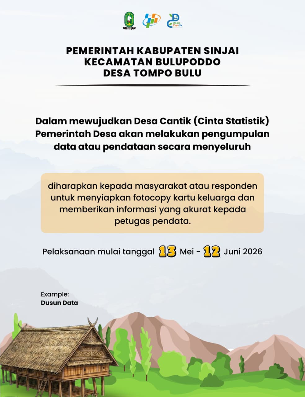 Informasi Pengumpulan Data